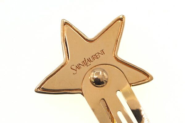  サンローラン ヘアピン 823457 ゴールド メタル その他 ヘアアクセサリー