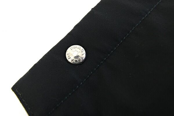  プラダ ポーチ ブラック ナイロン 小物入れ ロゴ ポーチ バッグ