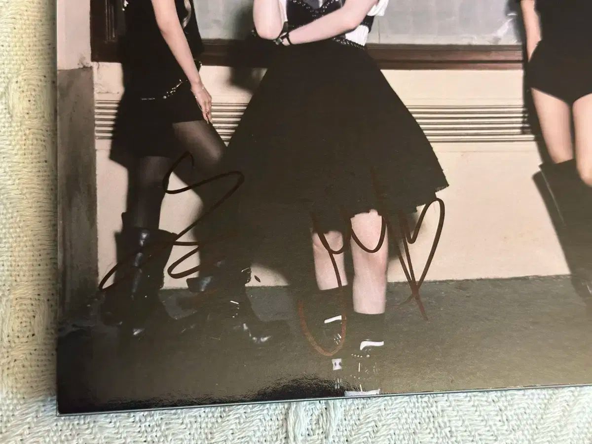 itzy リア tunnel vision 直筆サイン入りチェキ ポラロイド itzy