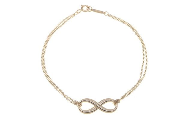 ティファニー ブレスレット インフィニティ AU 750