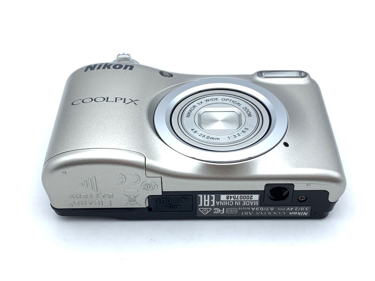 中古】 【良品】 ニコン COOLPIX A10 シルバー - メルカリ