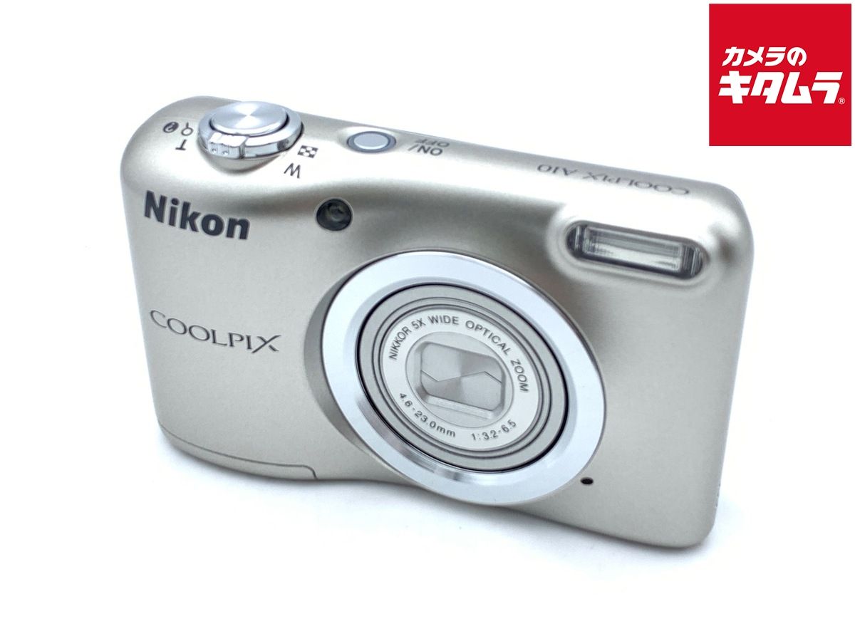 中古】 【良品】 ニコン COOLPIX A10 シルバー - メルカリ
