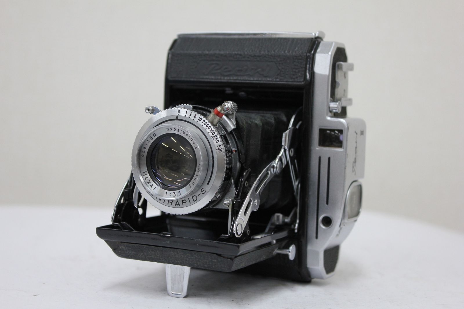 訳あり品】 パール Pearl II Hexar 75mm F3.5 蛇腹カメラ e4133 - メルカリ