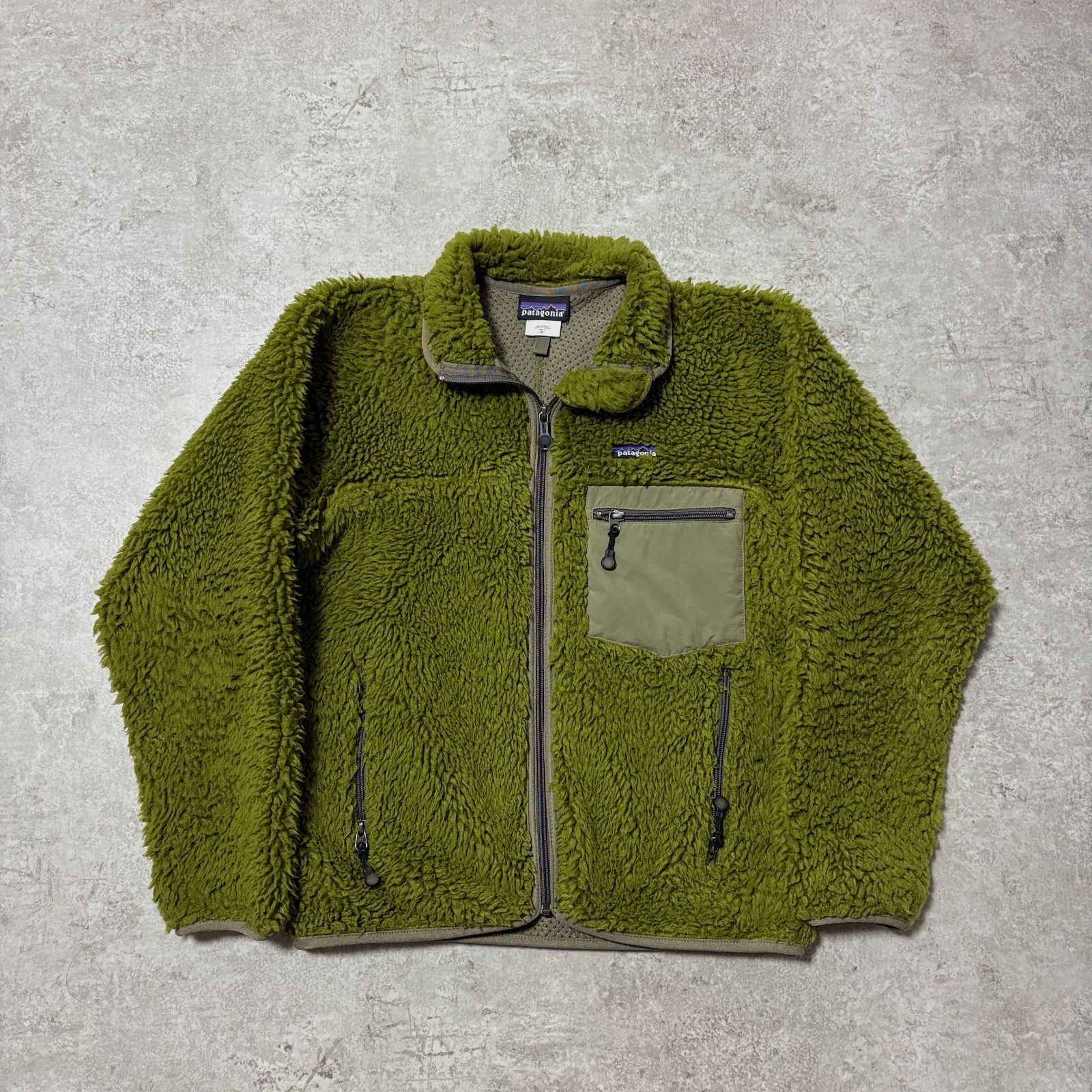 00s MEXICO製 patagonia classic Retro Cardigan 【green】XS