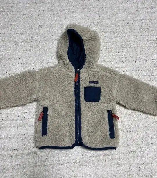 パタゴニア キッズ 18m レトロX フリース フーディー ジップアップ