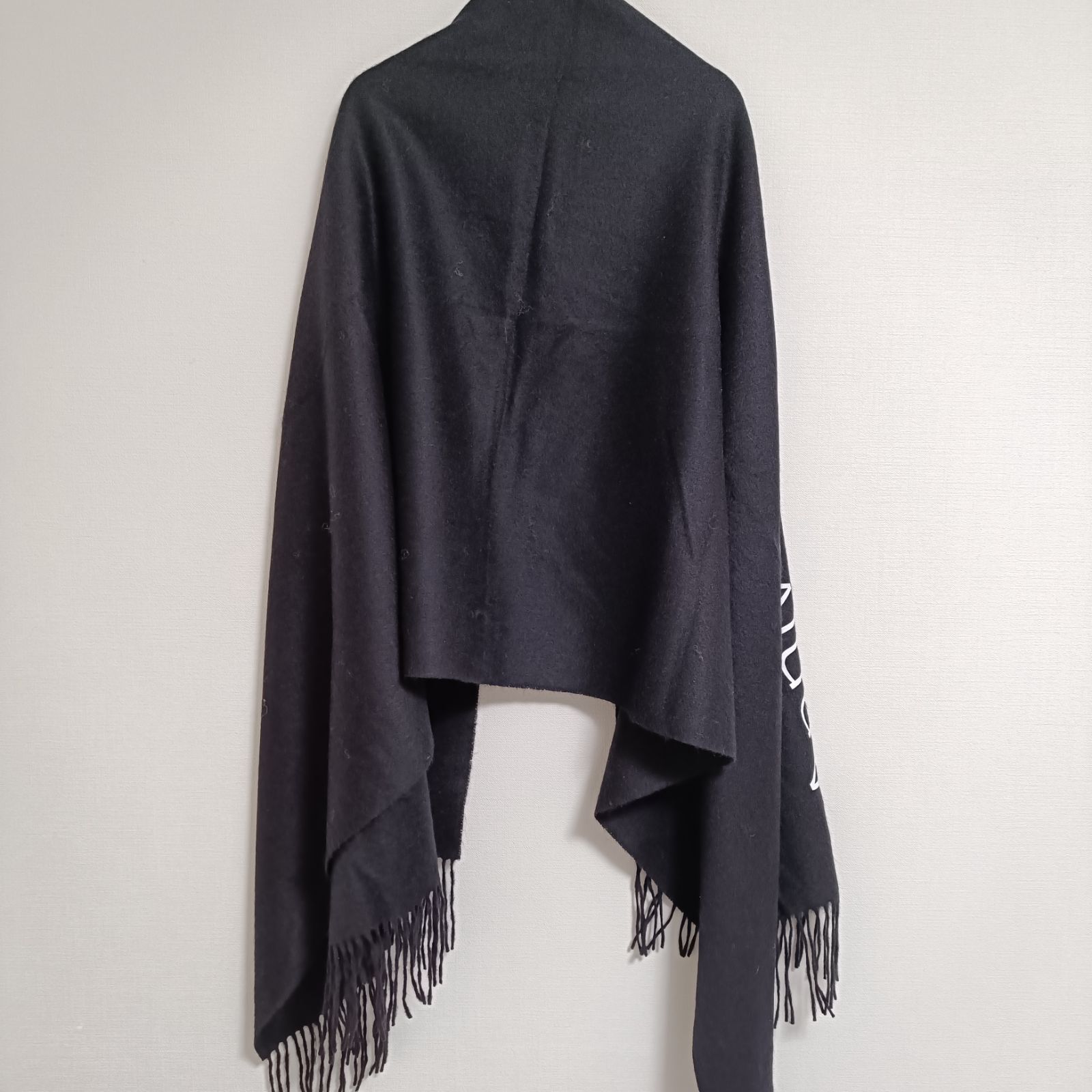ADORE アドーア 大判ストール ウール ブラック×15周年アニバーサリー