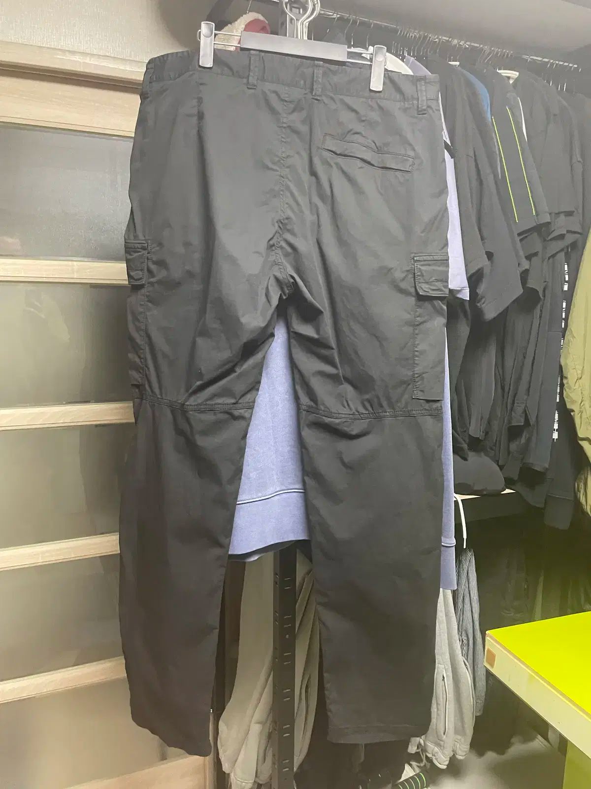 STONE ISLAND ストーンアイランド 30410 スーピマコットン カーゴ パンツ ブラック 36 - 23 SS