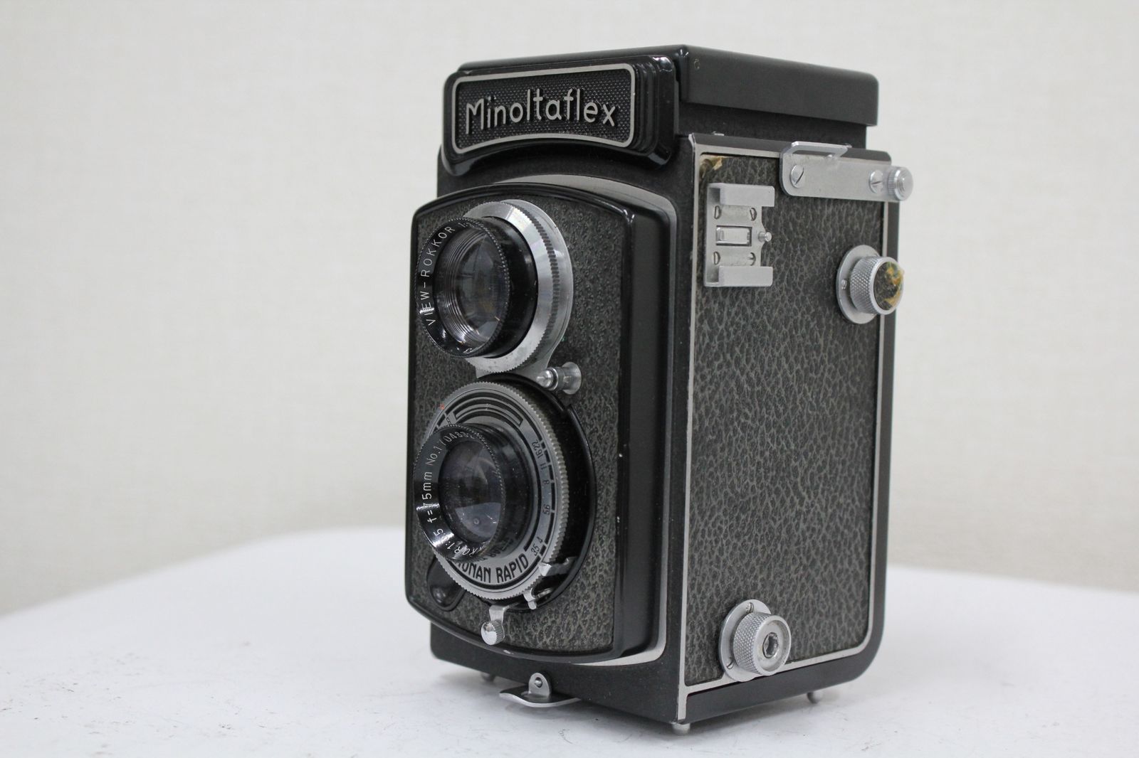 訳あり品】 ミノルタ Minoltaflex ROKKOR 75mm F3.5 二眼カメラ e4160