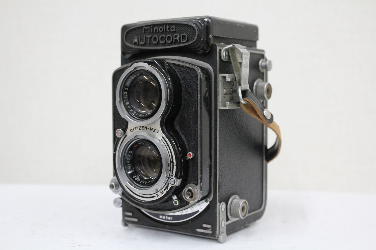 訳あり品】 ミノルタ Minolta AUTOCORD ROKKOR 75mm F3.5 二眼カメラ