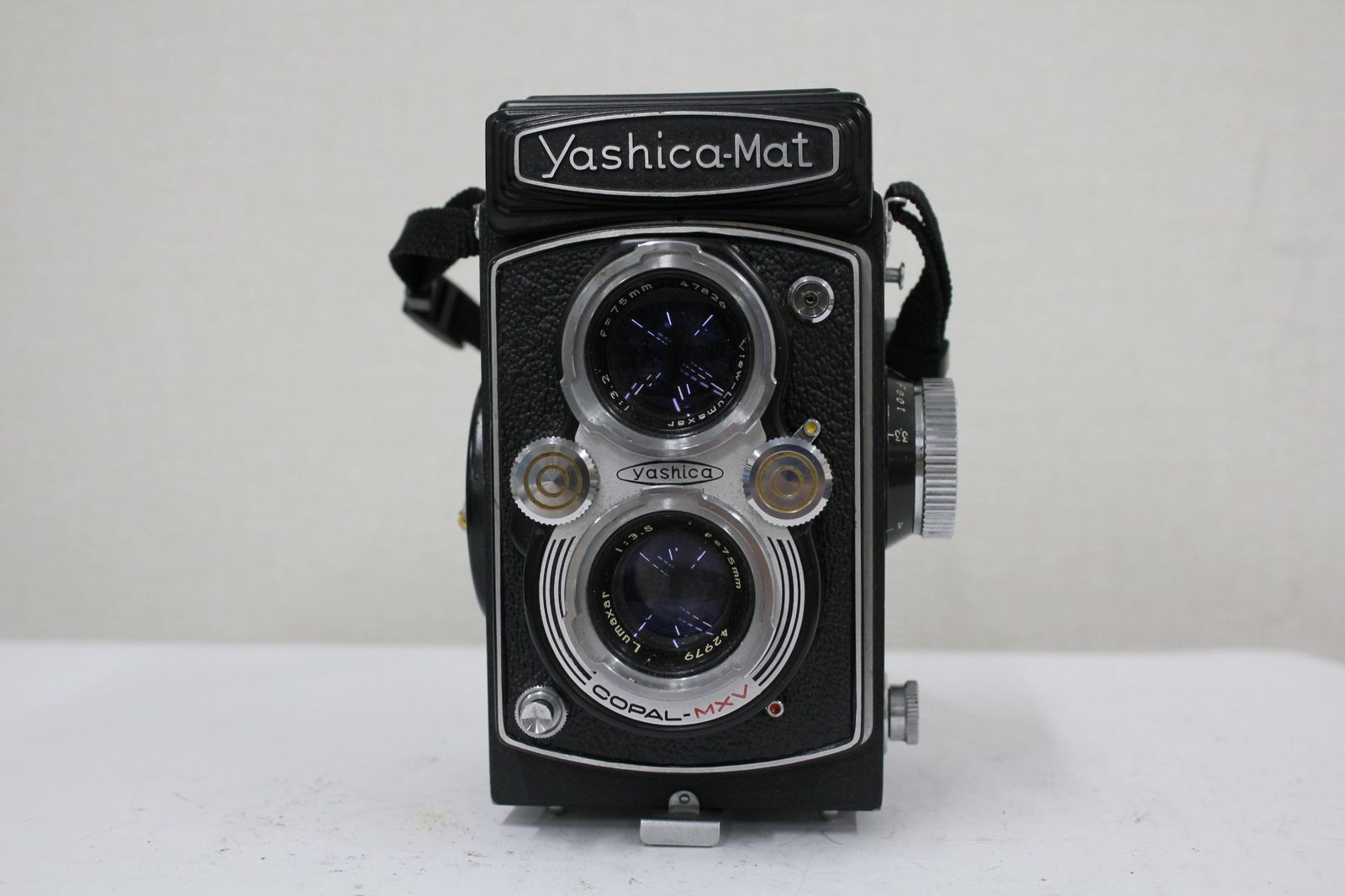ヤシカ Yashica Mat Lumaxar 75 mm F 3 5 二眼カメラ e 4162