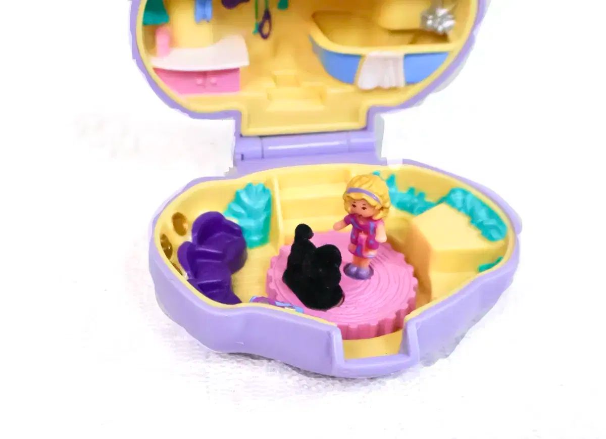 ポーリーポケット・パピーショー・ダズリンドッグショー・パピーフェイス・紫色 ヴィンテージ ポーリーポケット 1993年 ダズリング ドッグショー