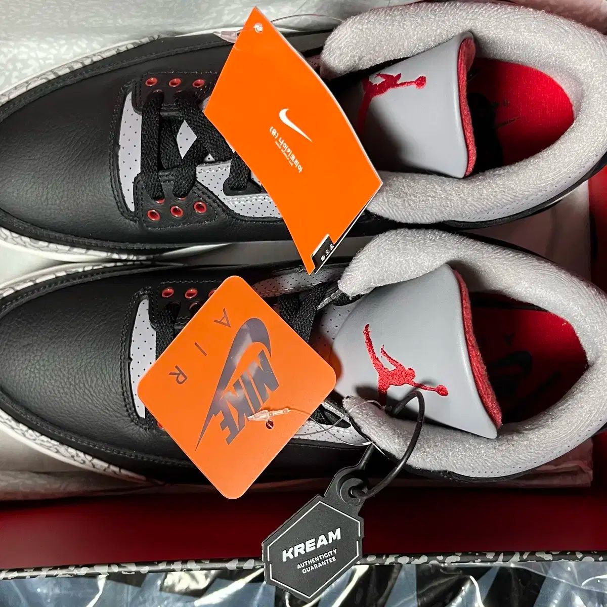 290 NIKE ジョーダン 3 レトロ ブラック セメント 2025