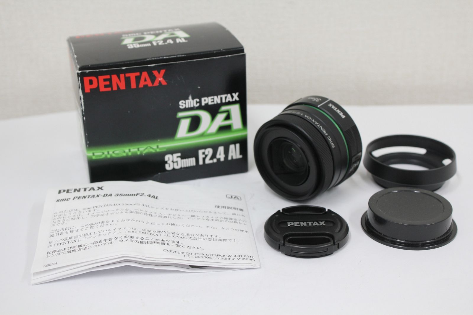 返品保証】 【元箱付き】ペンタックス Pentax smc PENTAX-DA 35mm F2.4