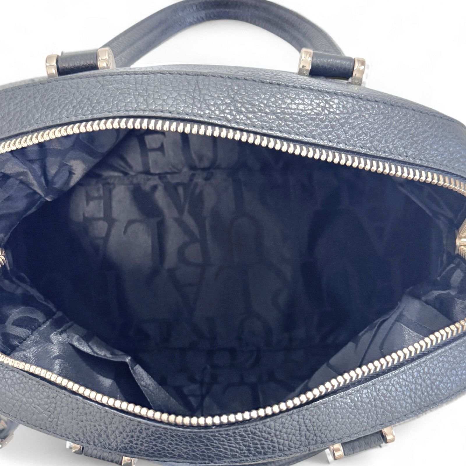 FURLA フルラ 2way ミニボストン ハンド&ショルダー 黒 オールレザー