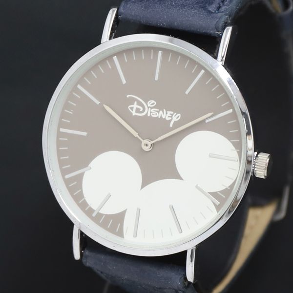 QZ ディズニー ミッキーマウス G212 PC21S グレー文字盤 レディース
