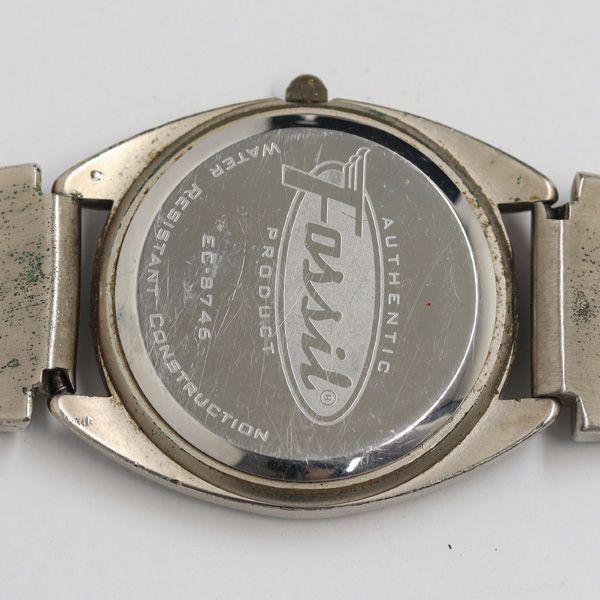 フォッシル EC-8746 QZ グレー文字盤 メンズ腕時計 KRH 2000000 NSK