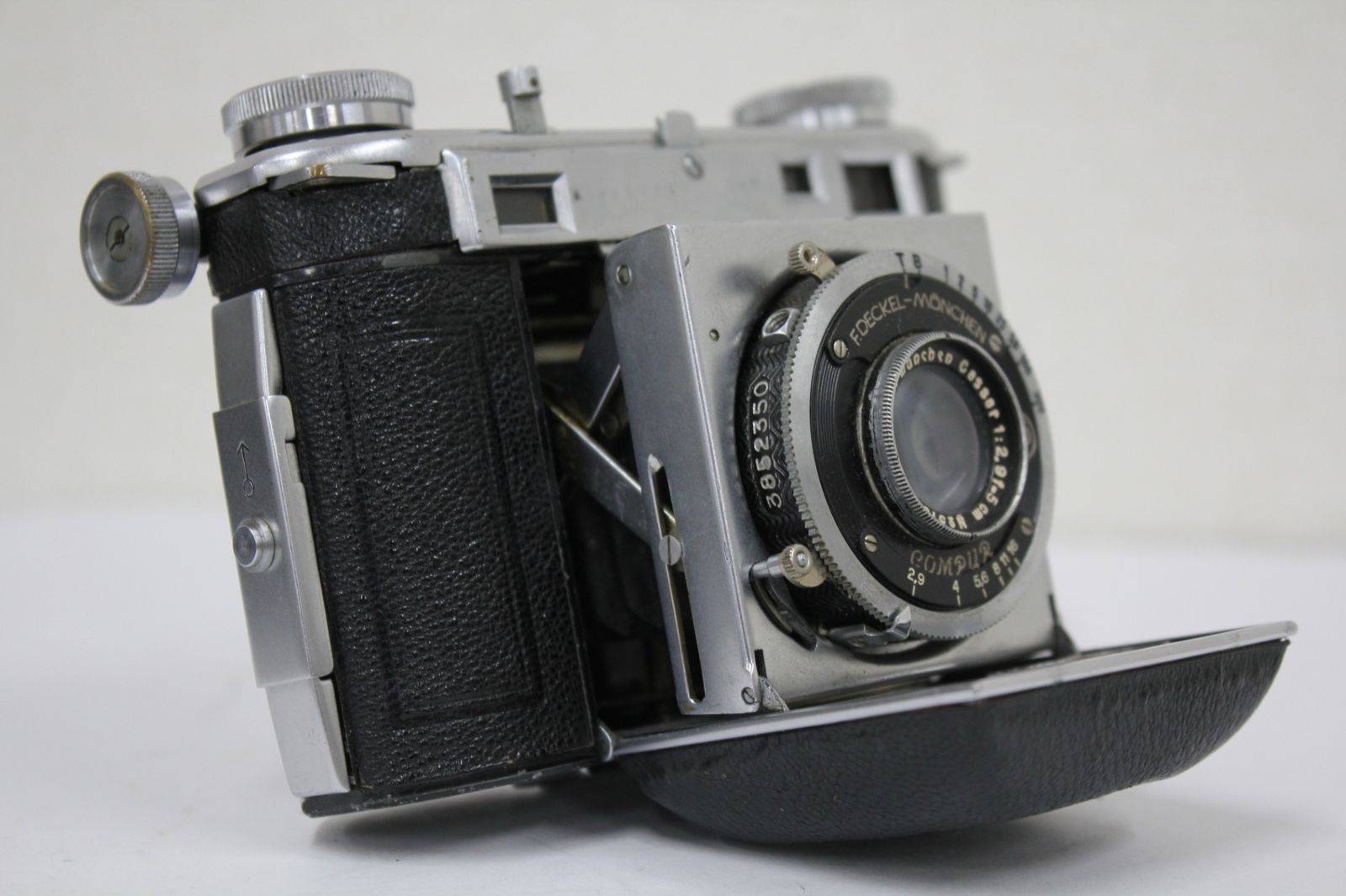 品 Certo Dollina Super-Dollina Cassar 5 cm F 2.9 蛇腹カメラ e 4181