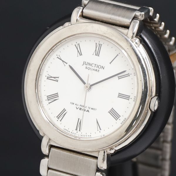 QZ VEGA ジャンクション 6A31-L06945 白文字盤 レディース腕時計