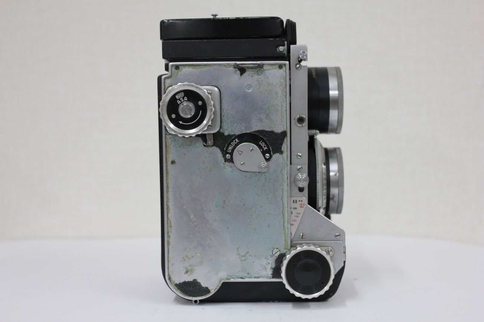 ジャンクマミヤ Mamiyaflex SEKOR 80mm F2.8 二眼カメラ 訳あり品