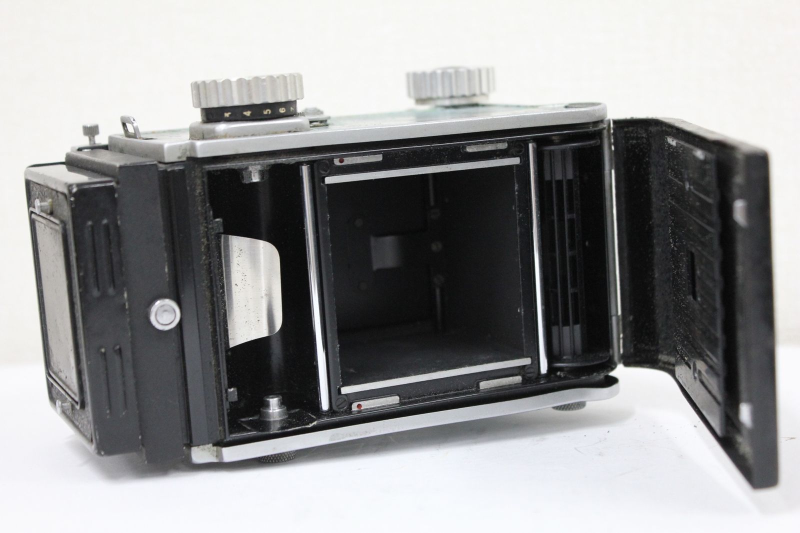 訳あり品】 マミヤ MamiyaFLEX SEKOR 80mm F2.8 二眼レンズ e4189