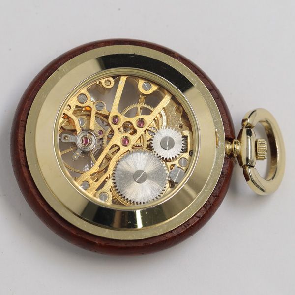 稼働 アンティーク 手巻き スケルトン文字盤 懐中時計 KRH 2000000 NSK