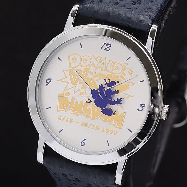 箱付 東京ディズニーランド ドナルドダック V821-1120 QZ シルバー文字