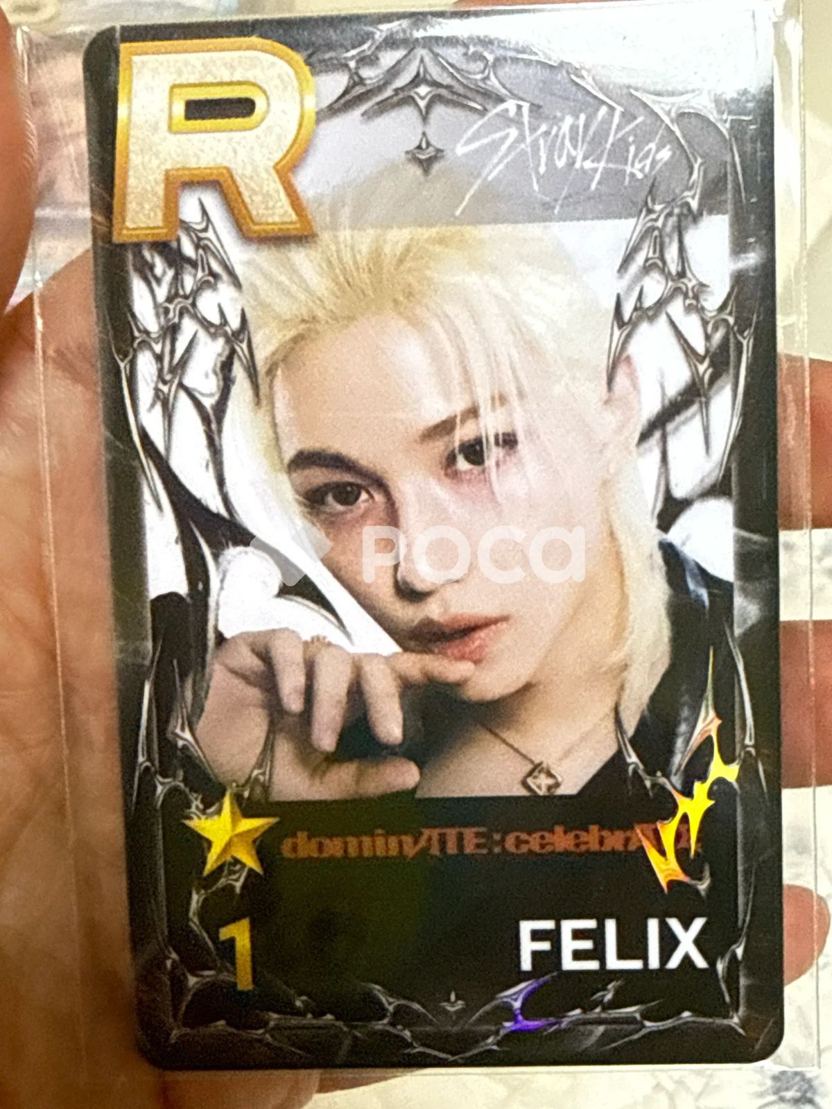 straykids フィリックス SUPERSTAR JYP 限定 トレカ B straykids フィリックス スキズ Stray Kids World Tour dominATE