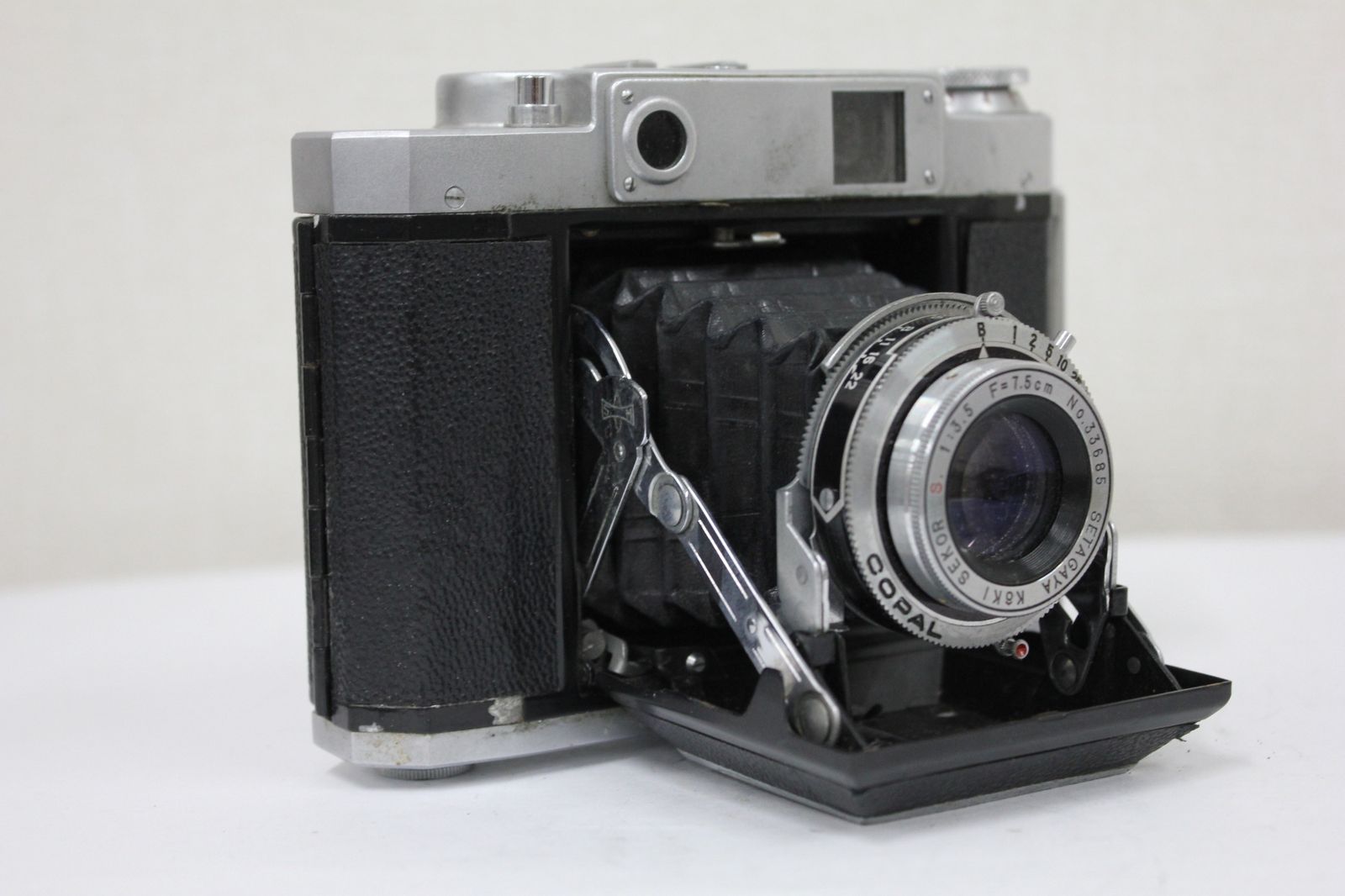訳あり品】 マミヤ Mamiya-6 SEKOR S. 7.5cm F3.5 蛇腹カメラ e4194