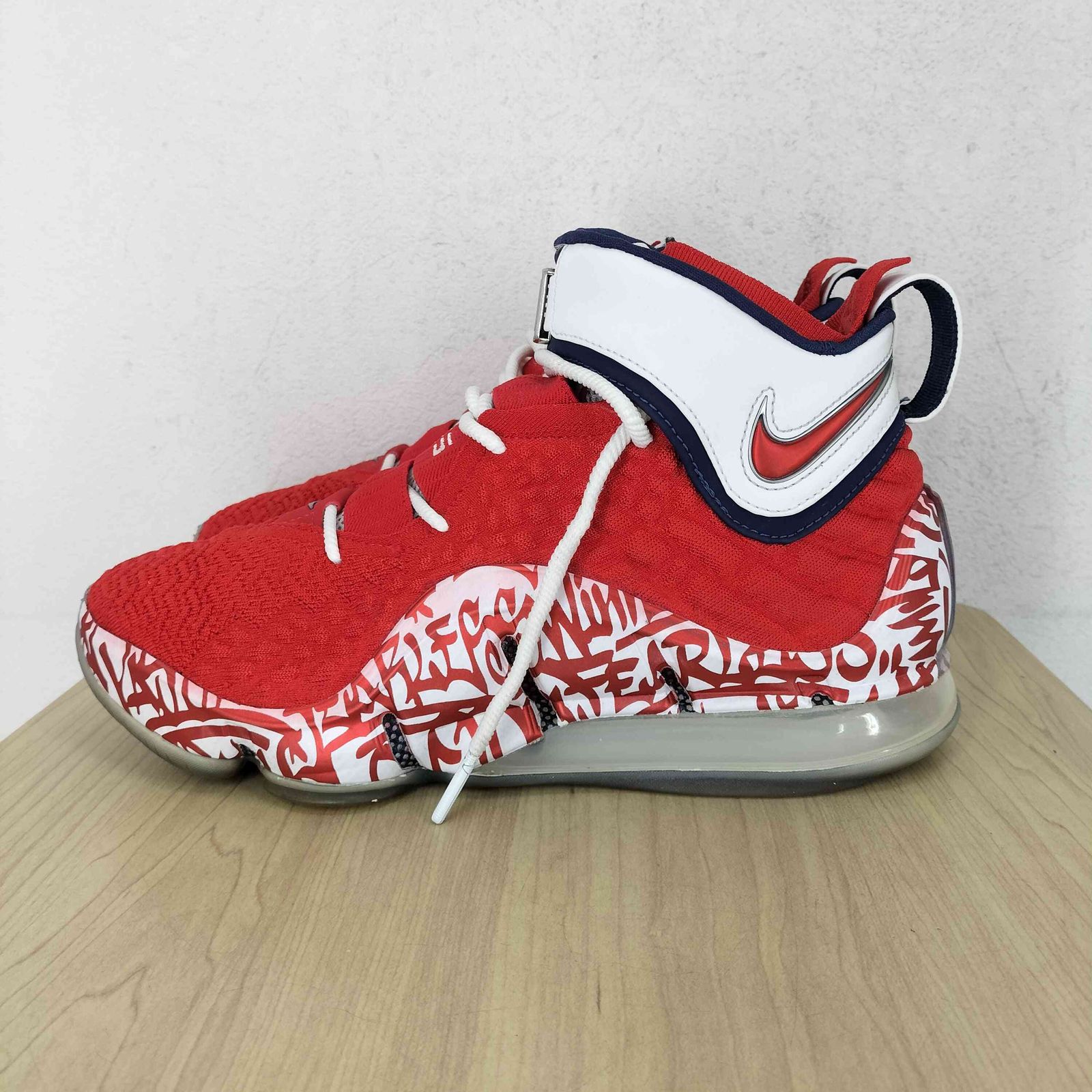 ナイキ NIKE Lebron 17 Graffiti Remix Red メンズ 27.5cm - メルカリ