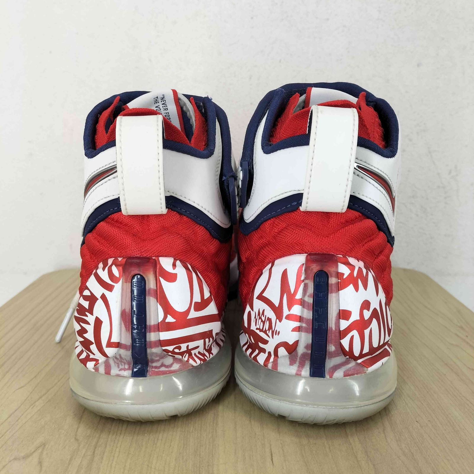 ナイキ NIKE Lebron 17 Graffiti Remix Red メンズ 27.5cm - メルカリ