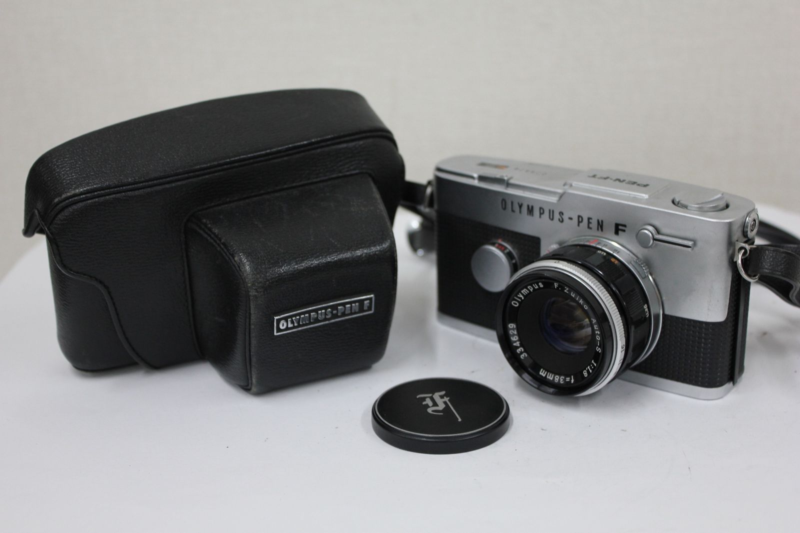 訳あり品】 オリンパス Olympus-PEN F F.Zuiko Auto-S 38mm F1.8