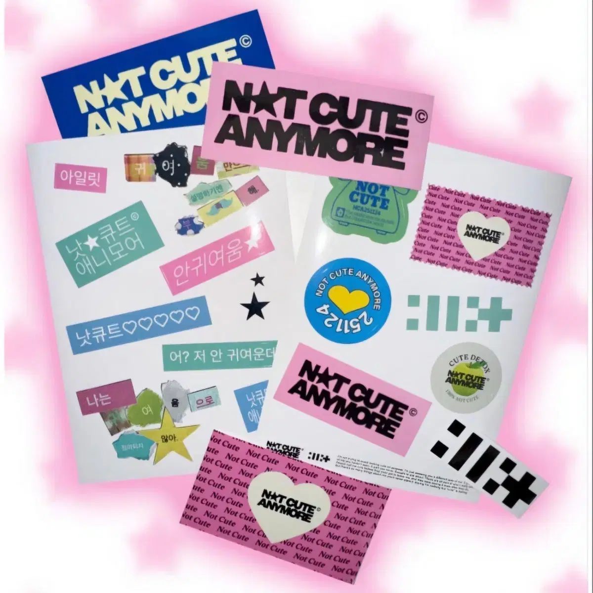 ILLIT ソウルコン NOT CUTE ANYMORE ステッカーセット