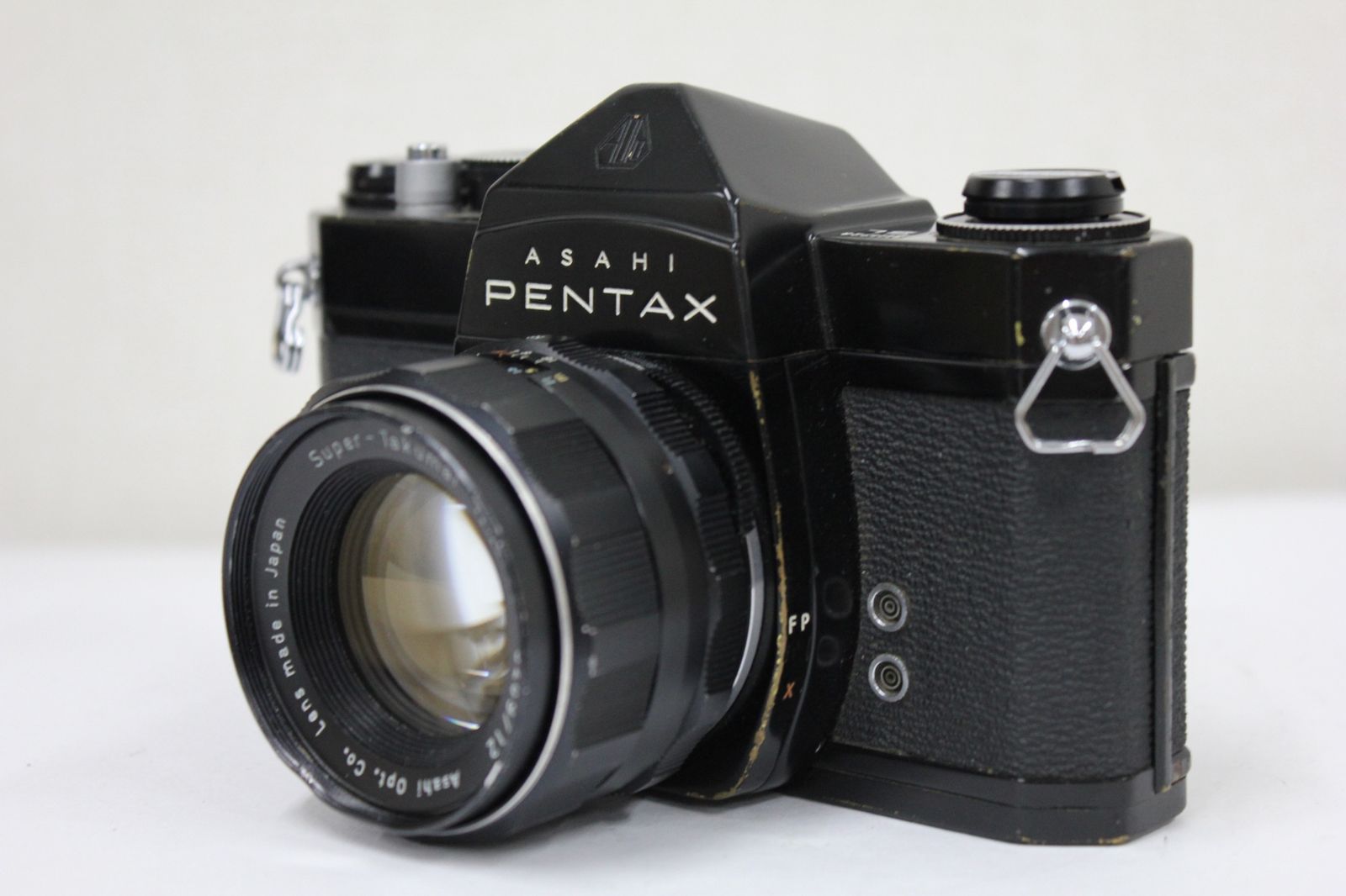 返品保証】 ペンタックス Pentax SL ブラック Super-Takumar 55mm F1.8