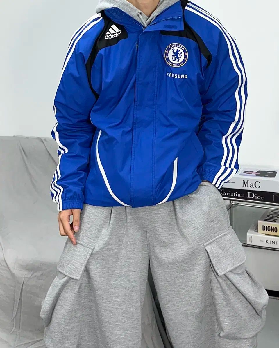 アディダス 08-09 チェルシー ウィンドブレーカー 100 - メルカリ