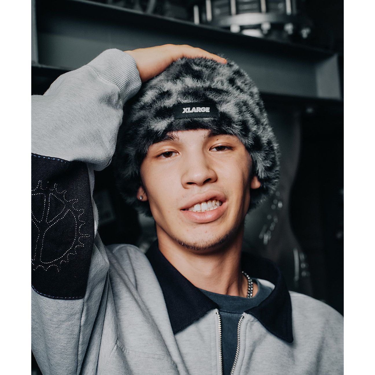 XLARGE エクストララージ MOHAIR KNIT CAP 公式 正規品 送料無料