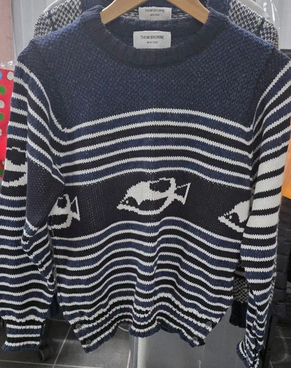 正規品)トム・ブラウン 魚 ストライプ ニット2 (新品) - メルカリ