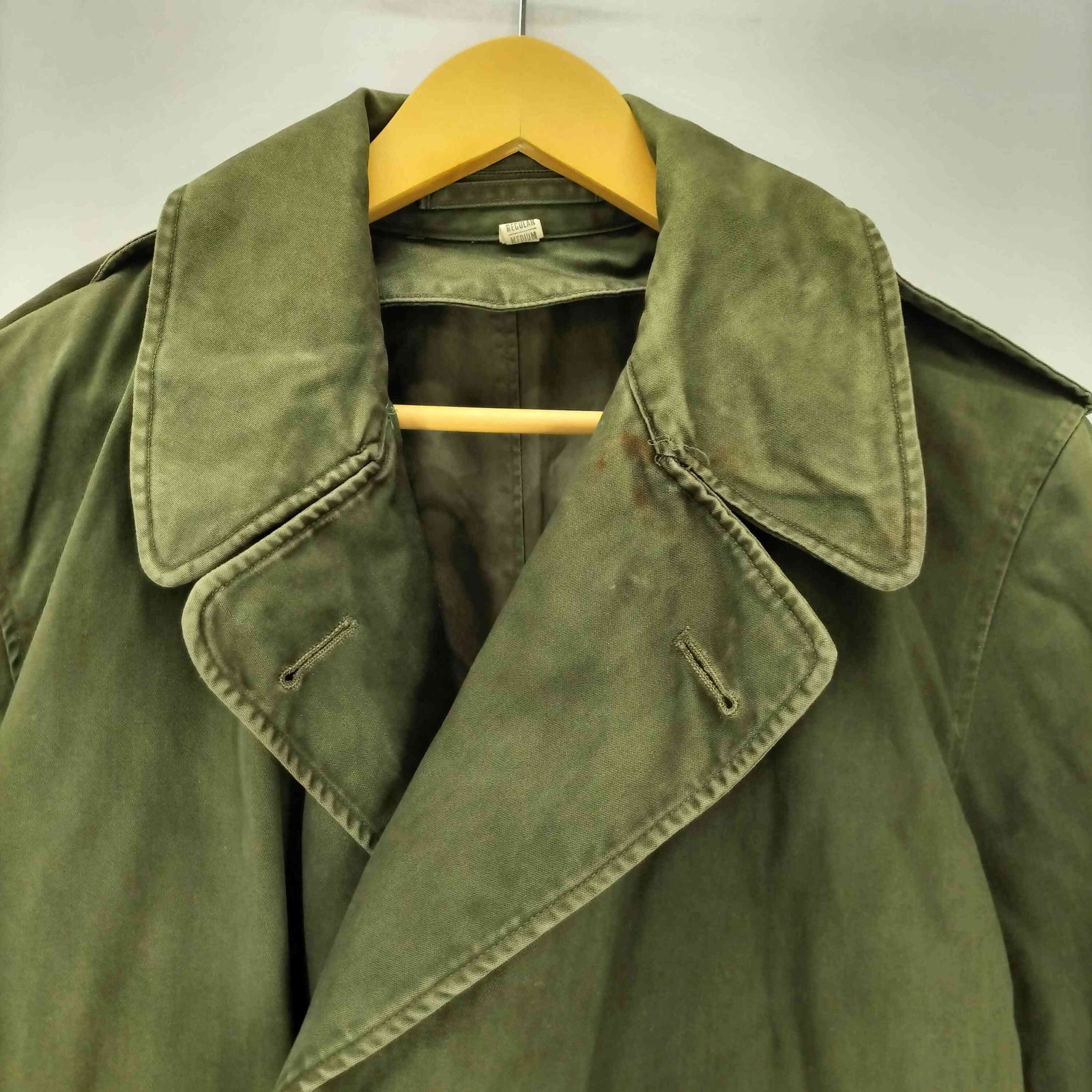 ユーエスアーミー U.S. ARMY 50S OVERCOAT FEILD O D M-1950 コットン