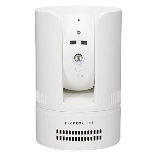 プラネックス Planex 防犯カメラ スマカメ カメラ一発! Wi Fi 有線LAN対応 首振りモデル CS W 72 FHD 2 ホワイト