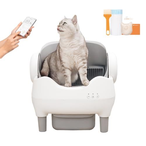 新品】猫 トイレ 自動トイレ 自動清掃 脱臭抗菌 センサー搭載 飛散防止
