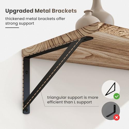 素朴なファームハウスシェルフ