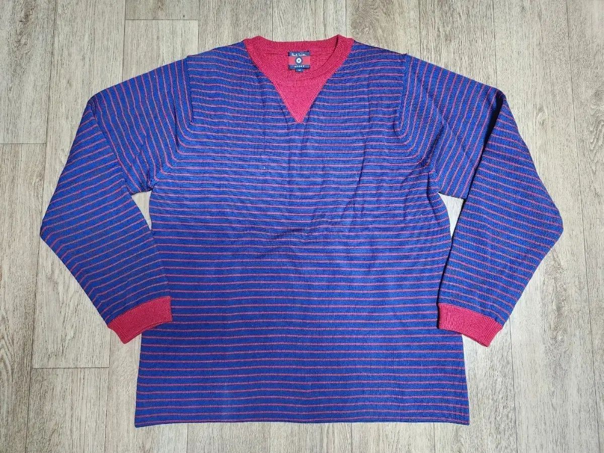 PAUL SMITH ポール・スミス パープル ボーダー柄 ニット サイズ 100 