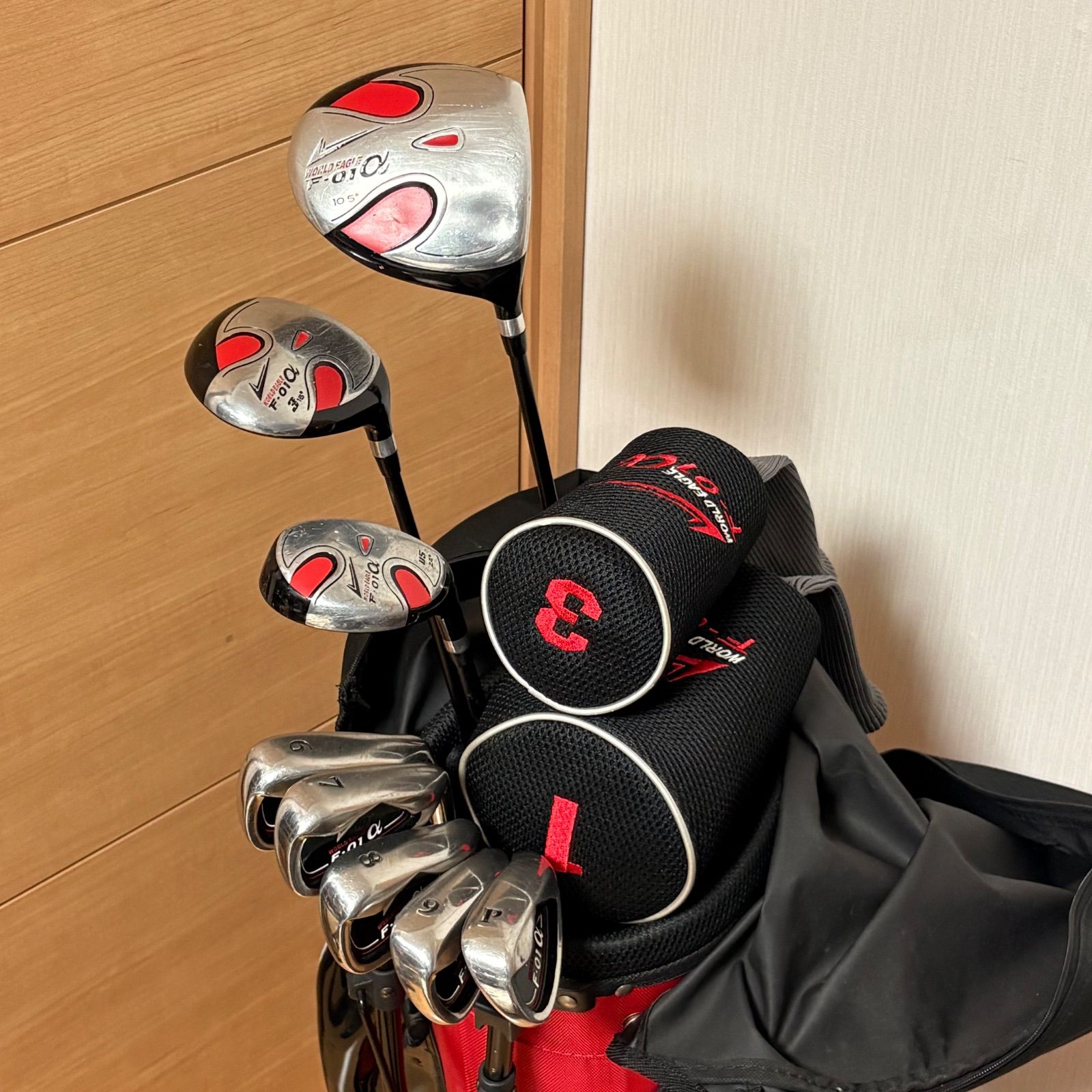 WORLD EAGLE F-01α 右利き用 ゴルフ クラブ8本セット - メルカリ