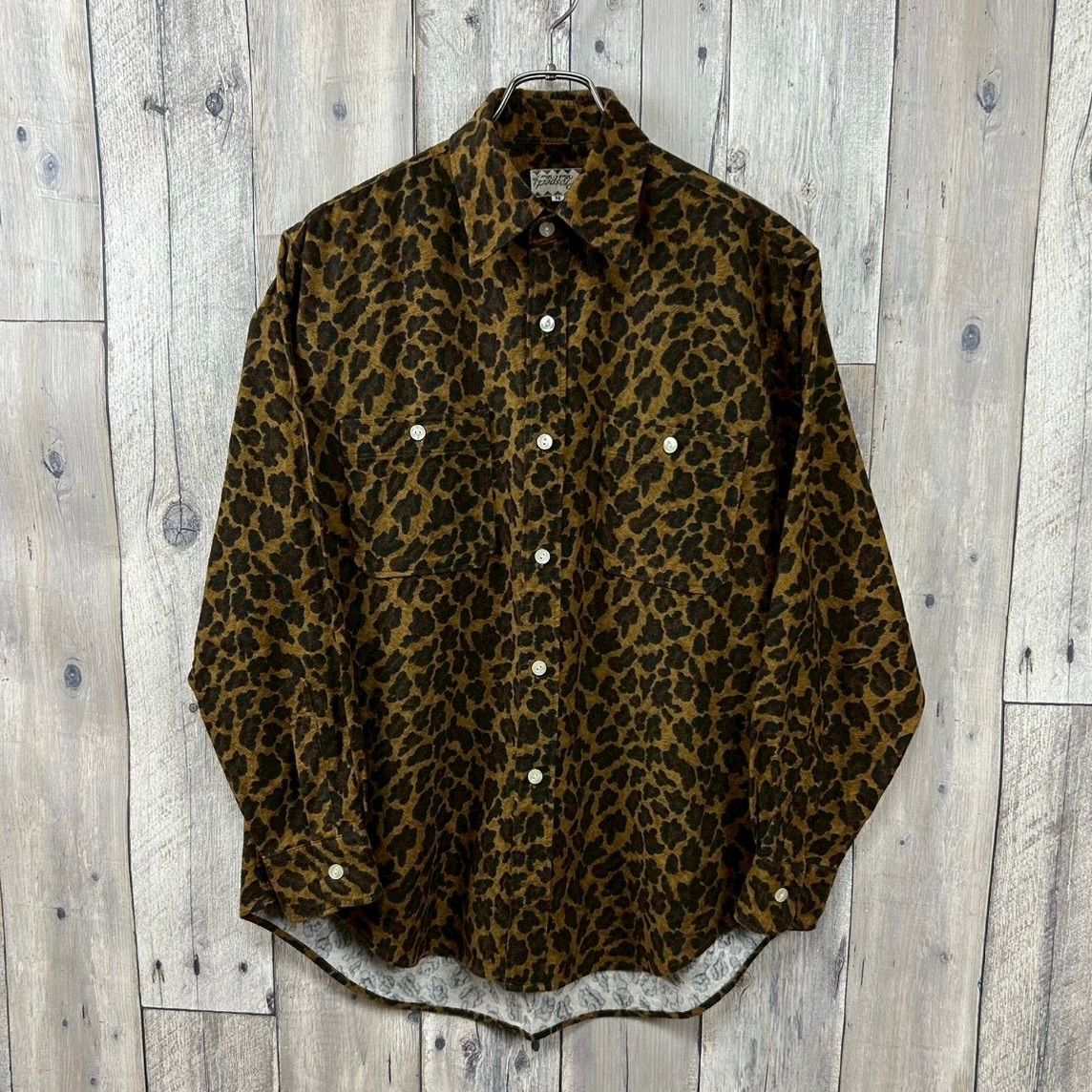 Prospect Work Wear 90s ヴィンテージ 日本製 長袖 レオパード柄