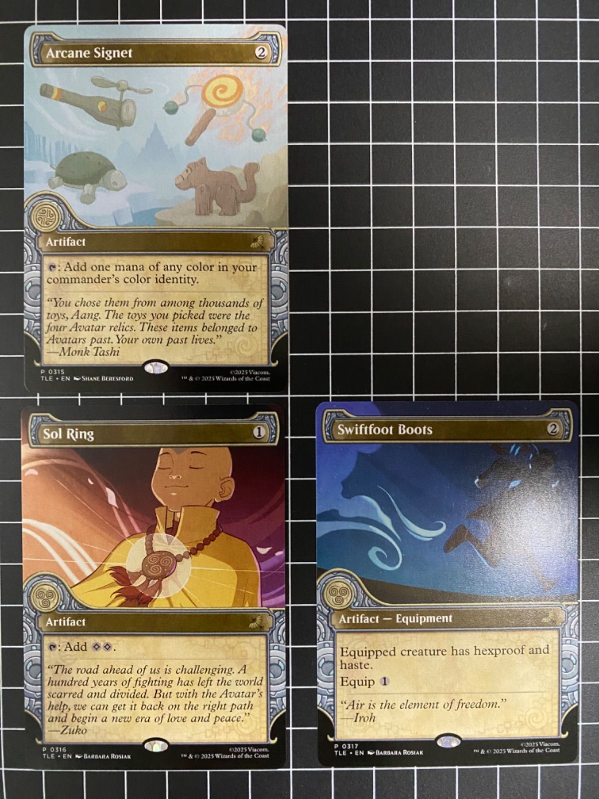 Mtg シングル: 統率者カードセット(太陽の指輪、秘儀の印鑑、速足の