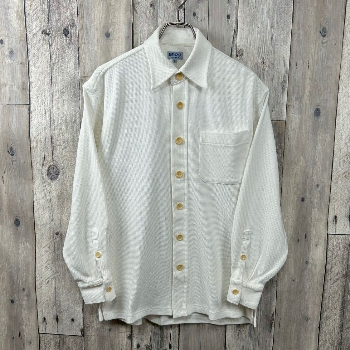 OLD KENZO HOMME 90s ケンゾー 3312-7014 日本製 ヘビーウェイト 肉厚