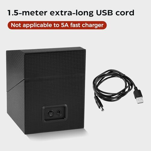  ProCase ワインディングマシーン 2本 自動巻き上げ機 腕時計ワインダー 静音モーター付き USB充電対応 充電ケーブル付き 全ての腕時計サイズ対応 シングル自動巻き上げシェーカーボックス e 4 c 7 f 5 1 保存瓶 その他 キッチン 食器