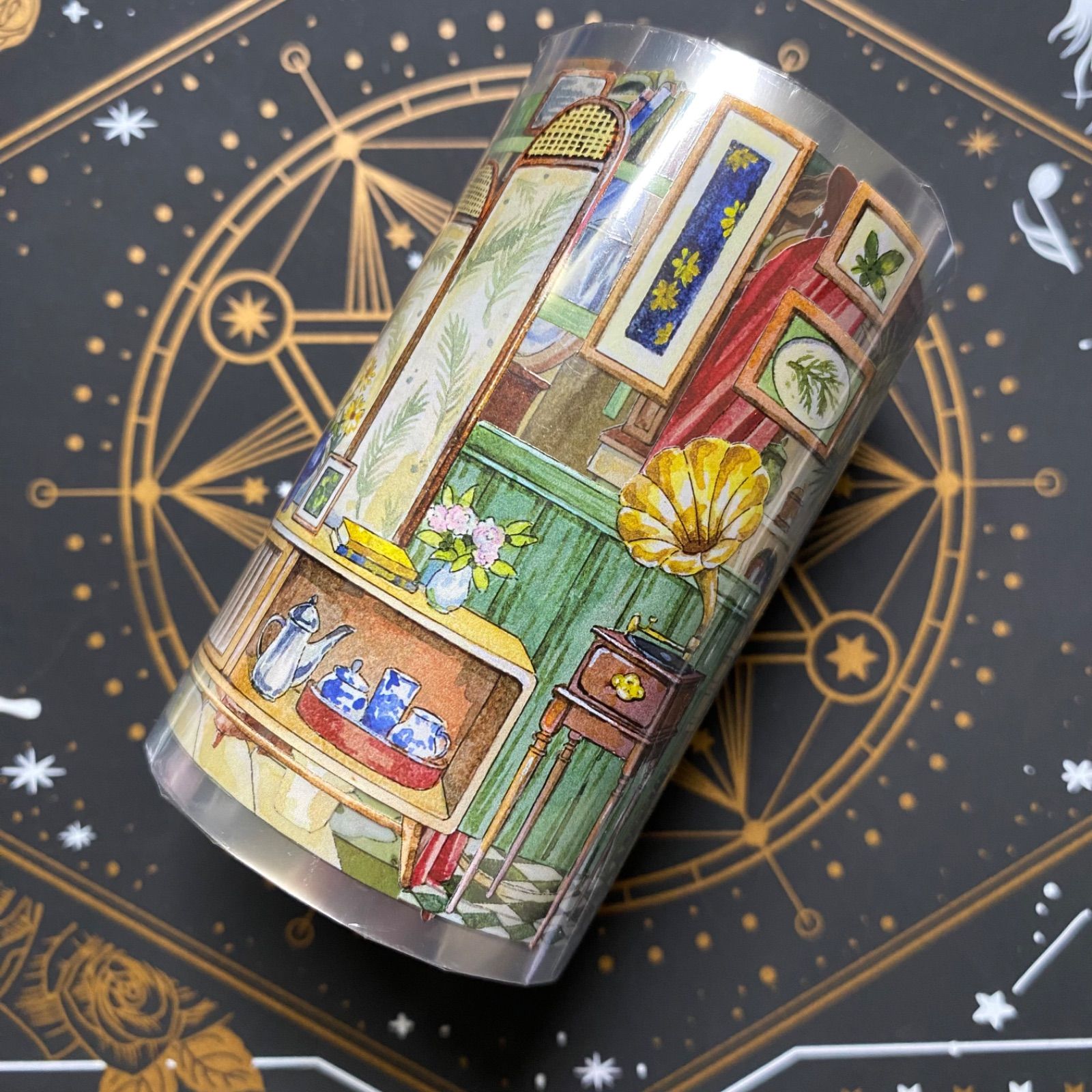 9018】海外 マステ 3/5/巻 PETマスキングテープ 家具 装飾系 - メルカリ