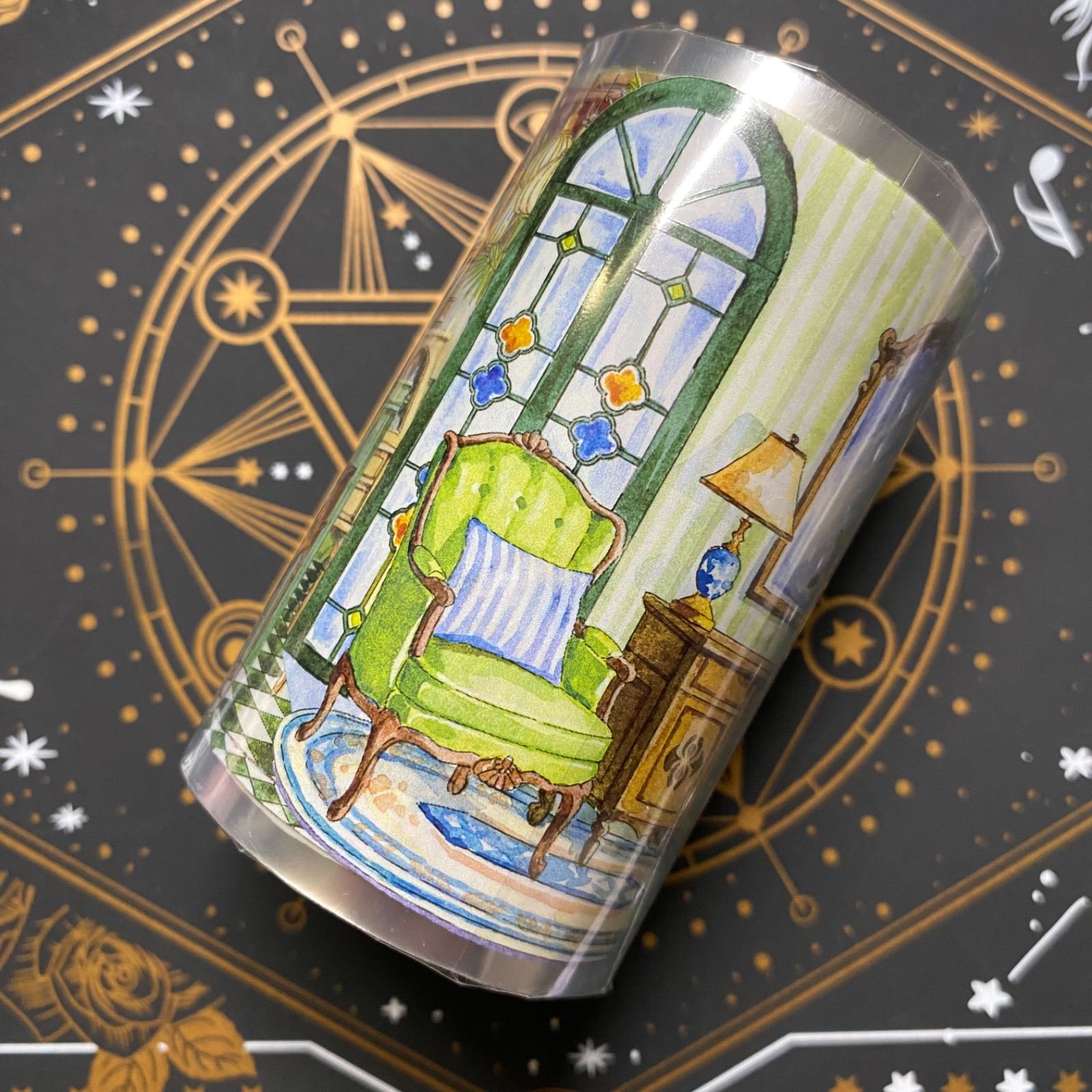 9018】海外 マステ 3/5/巻 PETマスキングテープ 家具 装飾系 - メルカリ