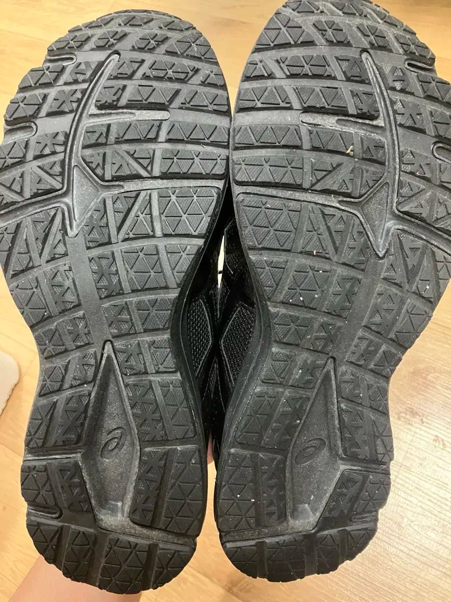 アシックス ジョグ 100 S ブラック - 2 E ワイド 260