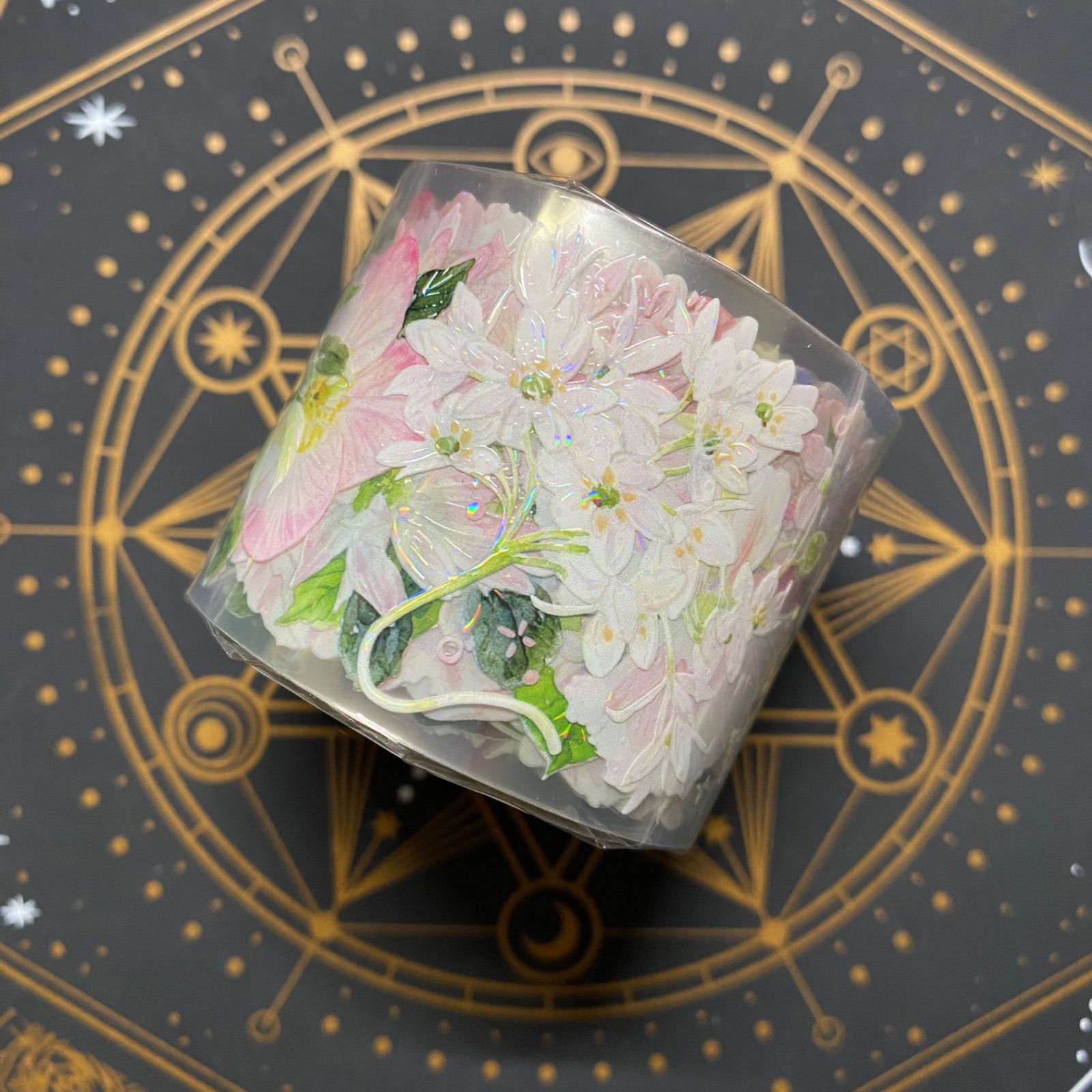 9026】海外 マステ 3/巻 貝殻光マスキングテープ お花系 - メルカリ